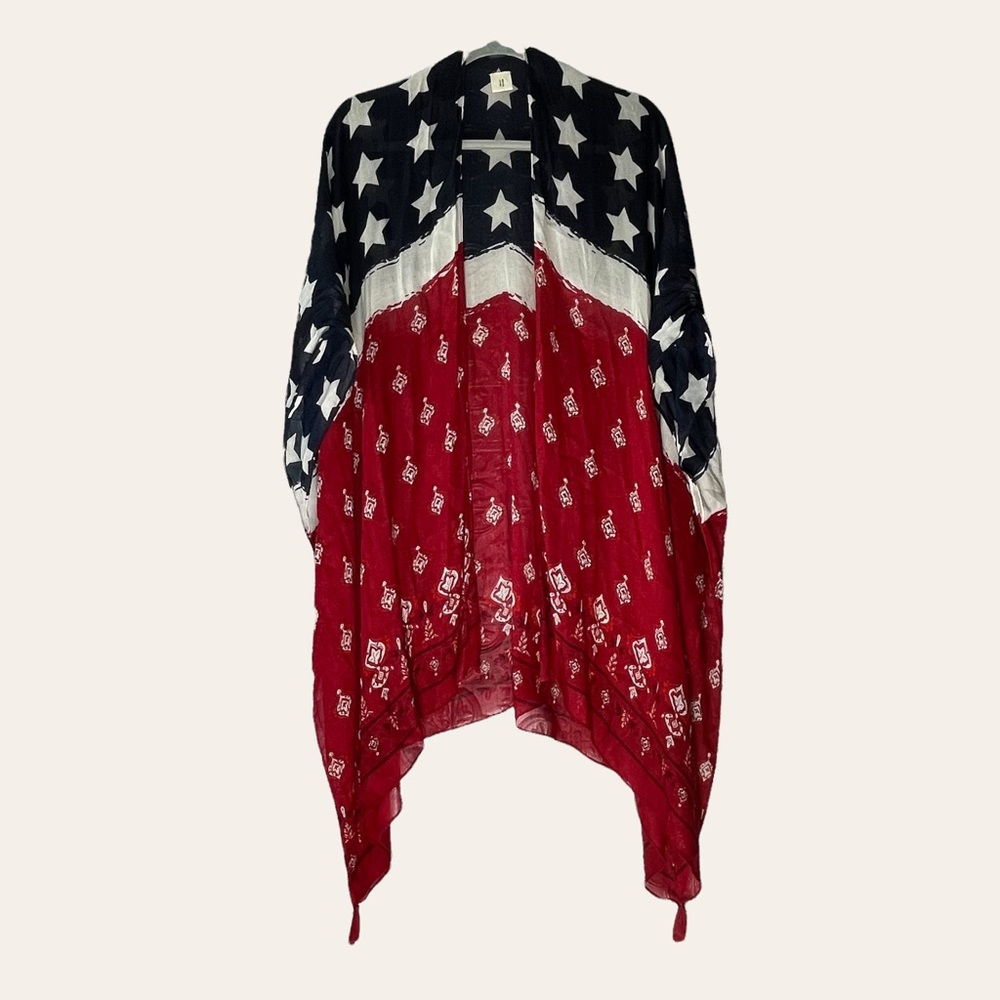 Swim suit coverup kimono